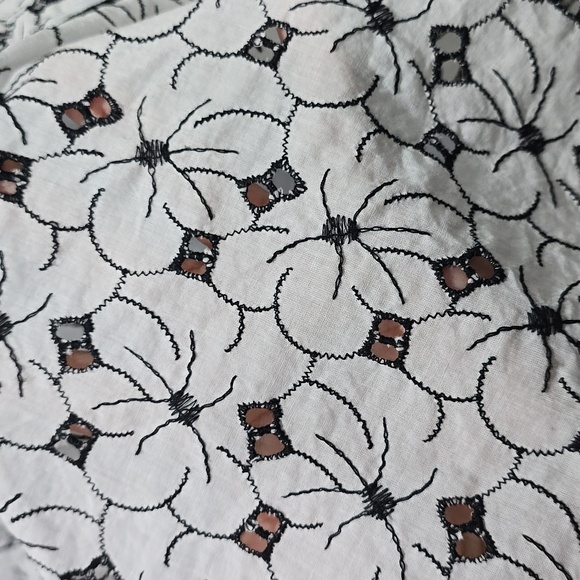 Autograph Black & White Floral Dress Size 14 - Picture 13 of 14